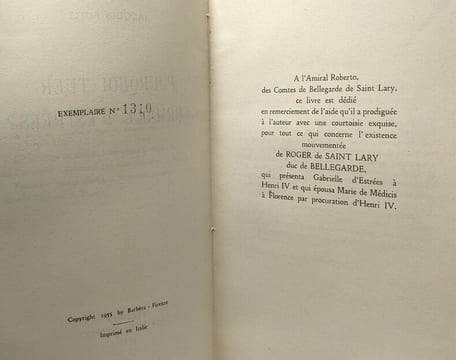 Pourquoi tuer Gabrielle d'Estrées. Jacques Bolle