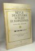 Revue des études Sud-Est Européennes - Civilisations - Mentalités - TOME XXXII 1994 - 2 volumes contenant les n°1/2 et 3/4 histoire et religion la ...