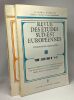 Revue des études Sud-Est Européennes - Civilisations - Mentalités - TOME XXXIII 1995 - 2 volumes contenant les n°1/2 et 3/4 - académie roumaine ...