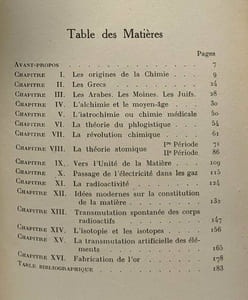 Des alchimistes aux briseurs d'atomes
