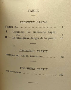 Mes souvenirs - contre-espionnage