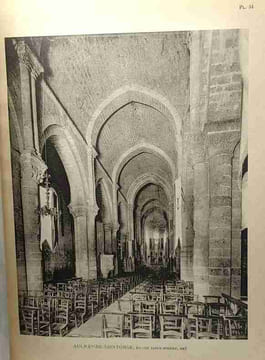 Le style roman en France dans l'architecture et la décoration des monuments - accompagné de 144 planches hors texte en phototypie couverture en ...