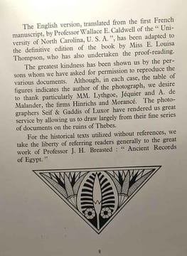 Thebes - The glory of a great past (non relié / not bound). Jean Capart Marcelle Werbrouck