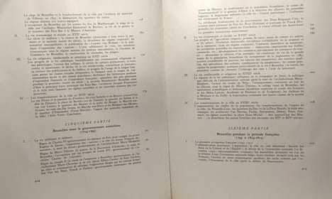 Bruxelles - esquisse historique - préface de P. Bonenfant. Louis Verniers