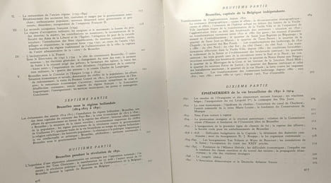 Bruxelles - esquisse historique - préface de P. Bonenfant. Louis Verniers
