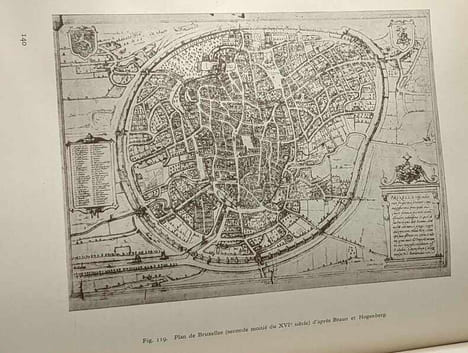 Bruxelles - esquisse historique - préface de P. Bonenfant. Louis Verniers