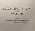 Atlas linguistique de la Wallonie - tableau g&eacute;ographique des parlers de la Belgique romane - TOME 3 - les ph&eacute;nom&egrave;nes atmosph&eacute;riques et les divisions ...