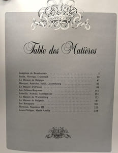 Histoires de Familles Royales 2vols. - Victoria d'Angleterre Christian IX de Danemark et leurs descendances de 1840 à nos jours + Impératrice Joséphine Louis Philippe et leurs descendances de 1800
