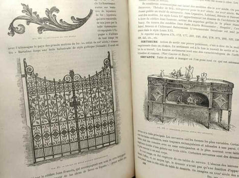 Dictionnaire des arts décoratifs à l'usage des artisans des artistes des amateurs et des écoles - 541 gravures. Paul Rouaix