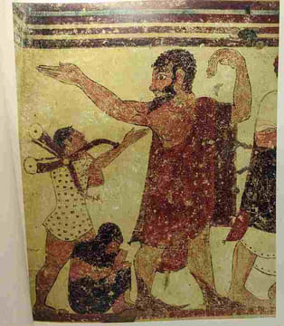 Le Tombe di Tarquinia - Forma e colore I grande ciclii dell'arte. A. Mansuelli Giacomo Pozzi Bellini
