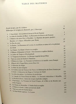 Tapisseries flamandes du XIVe au XVIIIe siècle - avant propos de H. Liebaers et J. Duverger. Roger-A. D'Hulst
