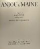 Anjou & Maine - les albums des guides bleus. Isolle Jacques Boudot-Lamotte Emmanuel