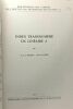 Index transnuméré du linéaire A - bibilothèque des cahiers de l'institut de linguistique de Louvain - 11. Raison Jacques  Maurice Pope