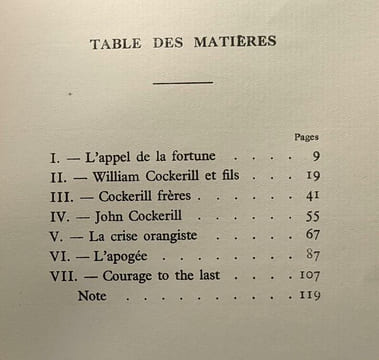 John Cockerill - coll. les grandes figures de Belgique. Denuit Désiré