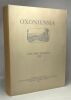 Oxoniensia - a journal dealing with the archaeology history and architecture of Oxford and its neighbourhood - VOLUME XXXVIII 1973. Collectif