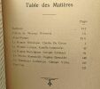 Le Roman Belge contemporain - Charles de Coster Camille Lemonnier Georges Eekhoud Eugène Demolder Georges Virrès - préface de Maurice Wilmotte. ...