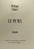 Le puma : roman. Philippe Panier  Philippe Panier