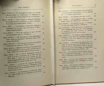 Au pays des Bilingues - le second voyage de Pantagruel sous le gouvernement des minces sermons dans la salle des pas-perdus- frontispice par Xavier Mellery