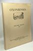 Oxoniensia - a journal dealing with the archeaeology history and architecture of Oxford ant its neighbourhood - 3 volumes: Volume XXXIV 1969 + XXXV ...