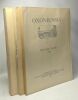 Oxoniensia - a journal dealing with the archeaeology history and architecture of Oxford ant its neighbourhood - 3 volumes: Volume XXXIV 1969 + XXXV ...