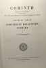 Corinthian Hellenistic Pottery - results of excavations - VOLUME VII Part III Corinthian Hellenistick Pottery - The american school of classical ...