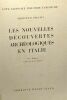 Les nouvelles découvertes archéologiques en Italie - 2ème édition - ente nazionale industrie turistiche. Pellati Francesco