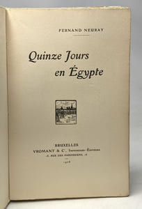Quinze jour en Egypte