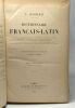 Dictionnaire français-latin - 39e édition revisée et corrigée par Emile Chatelain. L. Quicherat