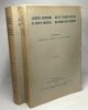 Revue internationale des droits de l'antiquité archives d'histoire du droit oriental - TOME I (1952) + TOME II (1953). De Visscher Fernand Pirenne ...