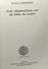 Ovids Metamorphosen und die Politik des Kaisers (Acta Universitatis Upsaliensis N°12) (German Edition). Sven Lundström