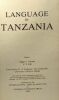 Language in Tanzania. Polomé Edgar C. C.P. Hill