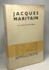 Jacques Maritaiun - son oeuvre historique - biblioth&egrave;que de la revue thomiste. Collectif