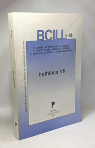 Hethitica VII - BCILL n°36 ---- bibliothèque des cahiers de l'institut de linguistique de Louvain