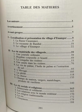 Une introduction à un voyage en Casamance : Enampor un village de riziculteurs en Casamance au Sénégal. Bergen  Manga