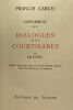 Supplément aux dialogues des courtisanes de Lucien - quatre gravures sur cuivre de Pierre Gandon bois de Constant Le Breton. Francis Carco