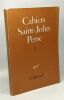 Cahiers Saint-John Perse / tome 3. Lalanne (direction) Bosquet Henry Little Caillois Knodel Oster