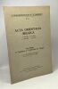 Les mages de Bethléem et l'adoration du temps - Acta orientalia 31 mai 1963 - 31 mei 1963 / 1-2 juin 1964 - 1-2 juni 1964 Correspondance d'OrientN°10. ...