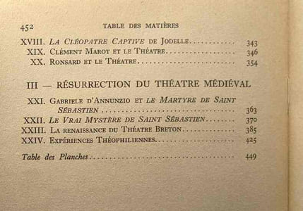 Études d'histoire du théâtre en France au Moyen-Age et à la Renaissance
