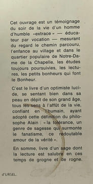 Notes sur le bonheur - Réminiscences d'un Bruxellois 1890-1975. Verniers Louis