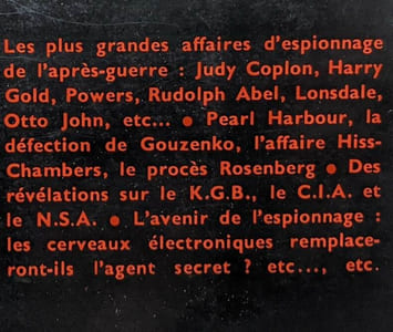 La guerre secrète - l'histoire complète de la lutte des grands services secrets depuis la seconde guerre mondiale
