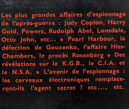 La guerre secrète - l'histoire complète de la lutte des grands services secrets depuis la seconde guerre mondiale. Sanche de Gramont