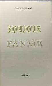 Bonjour Fannie