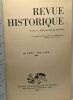 Revue historique - 104e année --- TOME CCLXIII 1980 --- Janvier-Mars 1980. Collectif Finley Carpentier Wyrwa Jeanneney