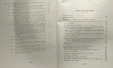 Les chants d'amour de l'Egypte ancienne - l'Orient ancien illustré N°9. Siegfried Schott