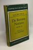Lucretius: De Rerum Natura Book 3 - Cambridge Greek and Latin Classics. Lucretius  Kenney E. J