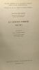 Le conflit Sarrois 1945-1955 - centre européen de la dotation carnegie pour la paix internationale - études de cas de conflits internationaux TOME I. ...