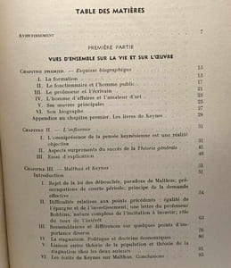 L'oeuvre de John Maynard Keynes - exposé - analyse critique - prolongements - TOME PREMIER: vue d'ensemble analyse de l'oeuvre antérieure à la théorie général