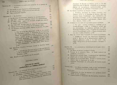 L'oeuvre de John Maynard Keynes - exposé - analyse critique - prolongements - TOME PREMIER: vue d'ensemble analyse de l'oeuvre antérieure à la théorie général