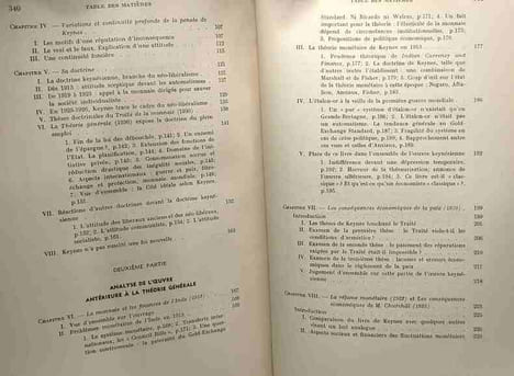 L'oeuvre de John Maynard Keynes - exposé - analyse critique - prolongements - TOME PREMIER: vue d'ensemble analyse de l'oeuvre antérieure à la théorie ...