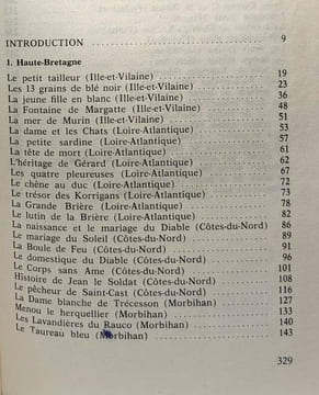 Contes populaires et légendes de Bretagne + Contes populaires de toues les Bretagne (Markale) + La société celtique (Le Roux Guyonvarc'h) --- 3 ...